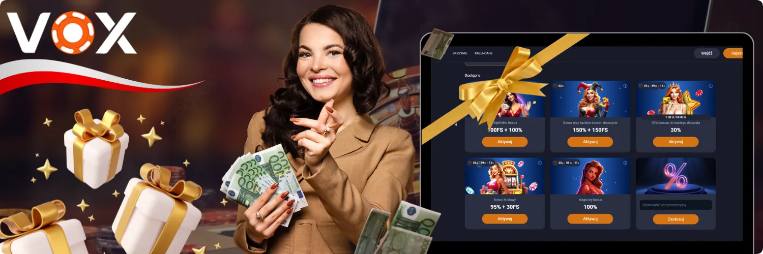 Regularne oferty bonusowe w VOX